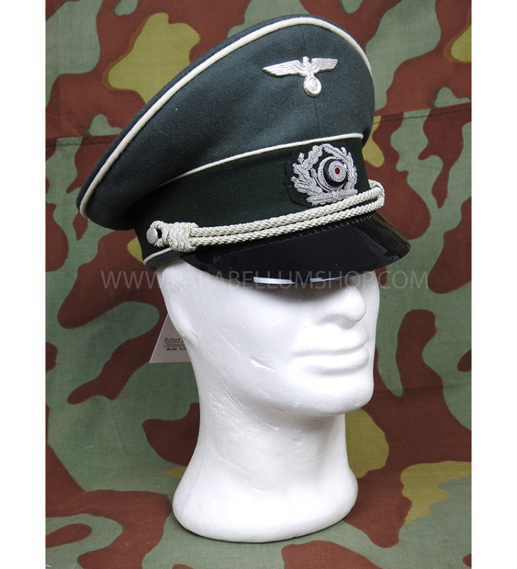 Cappello ufficiale esercito tedesco in panno doeskin by EREL Robert Lubstein