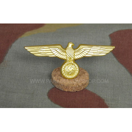 WW2 German general or Kriegsmarine aluminium gold eagle GERMAN ARMY