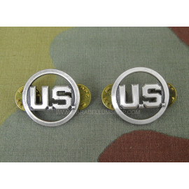 Collar Discs USAAF EM - Silver ALLIES