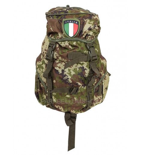 Zaino trekking escursione tattico militare 15 LT 40x27x14 vegetato