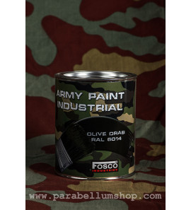 Olive Drab Nato Green Military paint can 1 liter FOSCO ALLIES