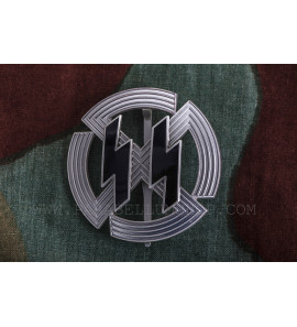 Distintivo Sportivo SS Germaniche e Waffen SS Argento - Germanische Leistungsrune WEHRMACHT