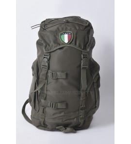 Green rucksack pack with patch 25 LT 45x30x18 Post 1945 equipment 