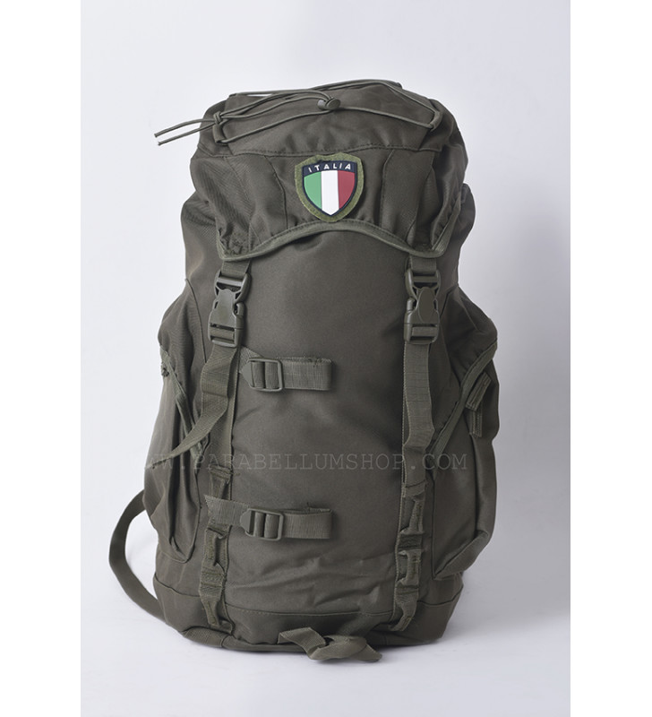Zaino trekking escursione tattico militare 25 LT 45x30x18 verde