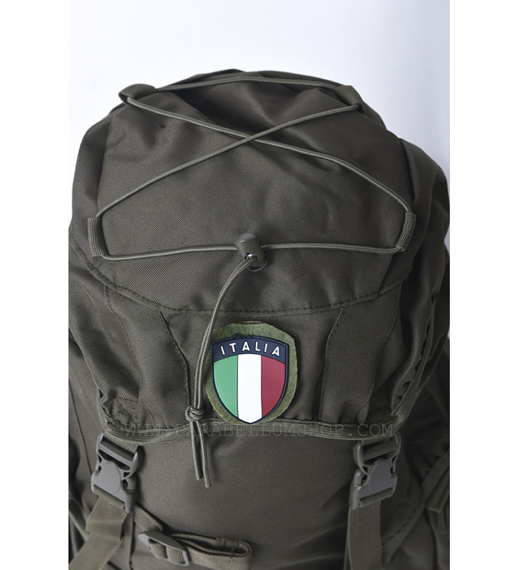 Zaino trekking escursione tattico militare 25 LT 45x30x18 verde